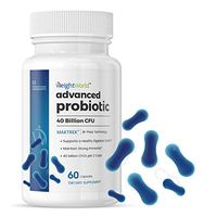 Probiotics 40 Billion CFU - Probiotic for Women, Men, Adults - Organic Digestive Supplement, Gut Health, Bloating Relief, Lactobacillus Acidophilus, Bifidobacterium Lactis - 60 Capsules by WeightWorld