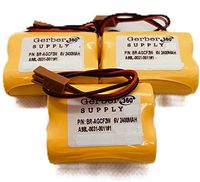 BR-AGCF2W (A98l-0031-0011#1) 6V 2400mAH Backup Battery for Fanuc Controls (Qty 3 Value Pack)(1 Year Warranty)