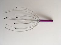 Manual Scalp Massager and Head Scratcher (Purple)