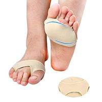 1 Pair Gel Metatarsal Ball of Foot Pads Forefoot Metatarsal Pain Relief Absorber Cushion Foot Care Foot Care Prevents Calluses Hard Skin Morton's Neuroma