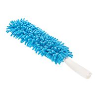 AmazonBasics Chenille Duster, Single Pad, Blue&White