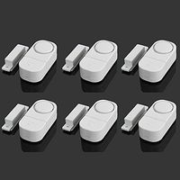 6X WIRELESS Home Window Door Burglar Security ALARM System Magnetic Sensor