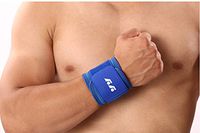 Wrist Brace - Carpal Tunnel Hand Compression Support Wrap for Carpal Tunnel, Arthritis, RSI, TFCC Tear, Tendonitis and Sprains for Weak and Sore Wrists (Blue)