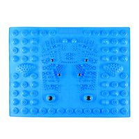 Foot Massage Mat Magnetic Acupressure Reflexology Massager Pad (Blue)
