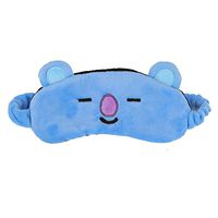 Youyouchard BTS Bangtan Boys Sleep Mask Eye Mask JUNGKOOK SUGA Cartoon Travel Aircraft Sleep Shade Breathable White Black Pink Red Mask(Style 2-05)