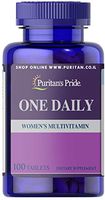 Puritan's Pride One Daily Women's Multivitamin - 100 Caplets