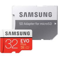 Samsung 32GB EVO Plus Class 10 Micro SDHC with Adapter (MB-MC32GA/AM)