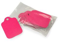 Hot Pink Gift Tags 3-3/4x2-3/8" - 50pack