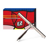 Celganic EZ Squeegee Stainless Steel 10 Inch Silicone Blade. for Shower, Glass Door, Window, Car. Durable Rust-Free Stainless Steel. Easiest Cleaner in Bathroom, Home, Business. Multi-Purpose Design