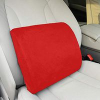 Comfortable Memory Foam Support Pillow Car Seat Home Office Chair (Red)