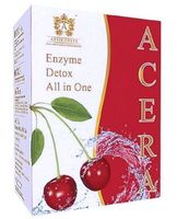 Clean Detox Juice All in One ACERA Enzyme Detox Liver, Lose Weight, Blood, intestine 1 Box 15 Pack Inside