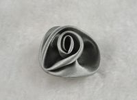 50pcs Satin Roses Sewing/Wedding/Appliques/DIY Lots U Pick (Silver)