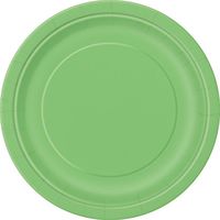 Lime Green Paper Cake Plates, 50ct