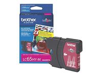 Brother LC65HYM High-Yield Ink Cartridge, 750 Page-Yield, Magenta