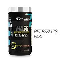 Evolution Advance Nutrition Mass Advanced Muscle Gainer. 60Grams of Protein, 250Grams of Carbs, 13 Grams of BCAA, 5Grams of Creatine+Glutamine+CLA+Enzyme Blend+Vitamins (3lbs Chocolate)