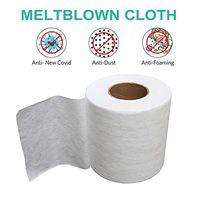 Disposable Melt-blown Cloth -Nonwoven, MUSK Filter Fabric, Polypropylene Sediment Filters, For MUSK 95 Filtering Layer Application (Length 10-100Meters)