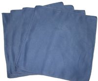Opti Polishing Cloths: Pkg of 4-12" x 12"‐ Blue