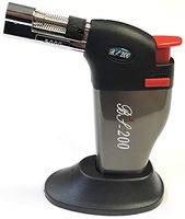 Eclipse Metal Butane Refillable Micro Torch Lighter, With Removable Stand, J1010
