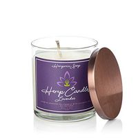 Hemp Infused Massage Oil Candle (Lavender)