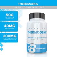 Bodybuilding.com Signature Thermogenic | Fat Burner for Men | Appetite Suppressant | Metabolism Booster | Weight Loss | Fat Burner for Women | Fat Burning Pills | 100 Capsules