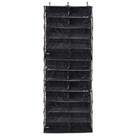 LLguz Hanging Shoes Organizer Bag Holder,Over The Door Closet Storage Pouch,Waterproof Dustproof Container with Pockets for Bathroom Kitchen