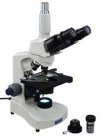 OMAX 40X-2000X LED Darkfield Trinocular Compound Microscope with 30 Degree Siedentopf Viewing Head and Extra Bright Oil Darkfield Condenser