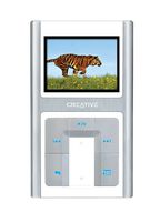 Creative Zen Sleek Photo 20 GB Multimedia Player (Aluminum/White)