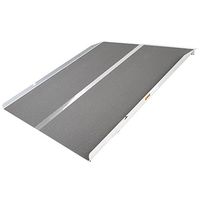 Silver Spring 8" High Aluminum Threshold Ramp - 48" L x 36" W