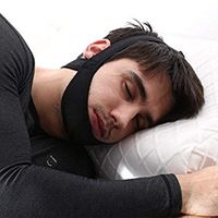 WANGYONGQI Anti Snoring Strap Anti Snore Stop Snoring Jaw Belt Sleep Support for Woman Man Care Sleeping Tools, B