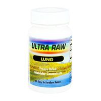 Ultra Glandulars Raw Lung Tablets, 200 Mg, 60 Count