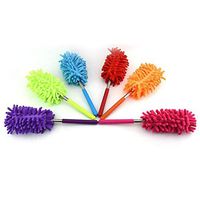 Onbay1 Durable Adjustable Handle Length Dust Brush Feather Duster Feather Dusters