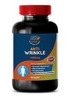 Anti-Aging Supplement - Anti-Wrinkle - resveratrol Extra Strength - 1 Bottle (60 Capsules)