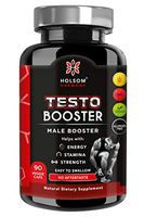 Extra Strength Muscle Growth Supplement for Men Increases Vascularity, Energy, Stamina and Strength - Natural Herbal Pills by Holsom Harmony (Single)