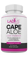 Pure Cape Aloe Herbal Laxative for Constipation Relief - Healthy Bowel Movement - Natural Colon Cleanse & Detox Dietary Supplement - Specially Designed for Women by Ladyme - 90 Capsules