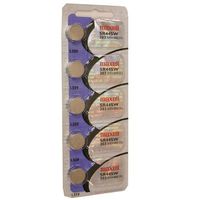 Maxell Watch Battery Button Cell SR44SW 303 Pack of 5 Batteries
