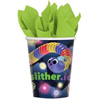 amscan Cups, 9 oz., Party Favor One Size, Multicolor