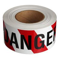 Tape-Danger/SELF Adhesive Roll of 200 Feet