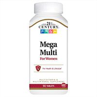 21st Century Mega Multi for Women Tablets, 90 Count