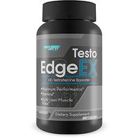 Testo Edge EX - Natural HD Testosterone Booster for Men - Feel Alpha Youthful Male Power - Restore Your mojo with These Non rx Male Pills formulated for Male Motivation, Energy, trt, and Confidence