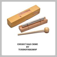 TFS Tuningforkshop Sound Healing Energy Bar Chime Root Chakra Tone C Free Shipping