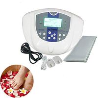 Pevor Personal Ion Detox Foot Bath Spa Machine Chi Cleanse Foot Detoxification Machine System with Ray Belt Large LCD 110V