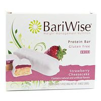BariWise Protein Bar/Diet Bars - Strawberry Cheesecake (7ct), High Protein, Trans Fat Free, Aspartame Free