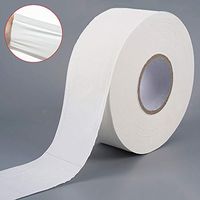 Kukakoo Multifold Paper Toilet Roll Paper Soft Absorbent Tissues Paper,Solid Roll Paper Hollow Roll Paper丨4-Layer Skin Friendly Hotel Home Restaurant Bathroom Toilet Roll Paper Tissue（2PC） White