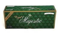 Royal Majestic 100MM Cigarette Tubes (box) 200 Filter Tubes Menthol Green