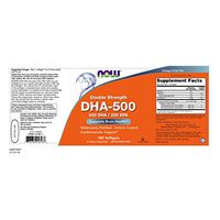 Now Foods, DHA-500/EPA-250, Double Strength, 180 Softgels