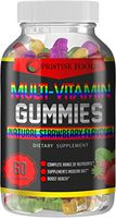 Multivitamin Gummies Essential Daily Formula - Complete and Natural Formula for Men and Women - Support for Multiple Systems and Immune Health, Non-GMO, Gluten Free, 60 Count by Pristine Foods