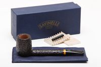 Savinelli Sistina Rustic Bordeaux 804 Tobacco Pipe
