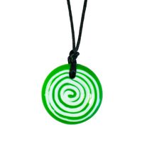 Disc Pendant - Gremlin - Chew Necklace for Sensory, Oral Motor, Anxiety, Autism, ADHD
