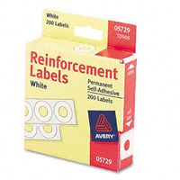 Hole Reinforcements [Set of 3] Color: White, Quantity: 200 / Pack