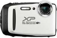 Fujifilm FinePix XP130 16.4MP Digital Camera, 5X Optical Zoom, 1080p Full HD Video, Motion Panorama 360, Wi-Fi, Water/Shock/Freeze/Dustproof, White